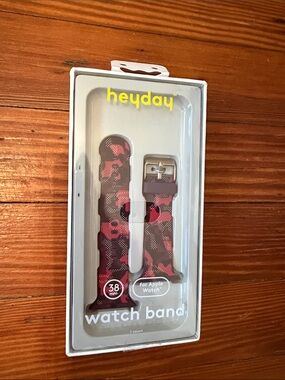 heyday Pink Camo Silicone Watch Band 38MM